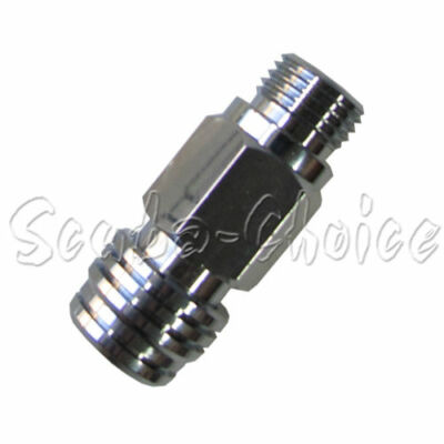 Scuba Diving Adaptor Male 9/16 To Female BC BCD Standard 9/16-18 UNF-2A