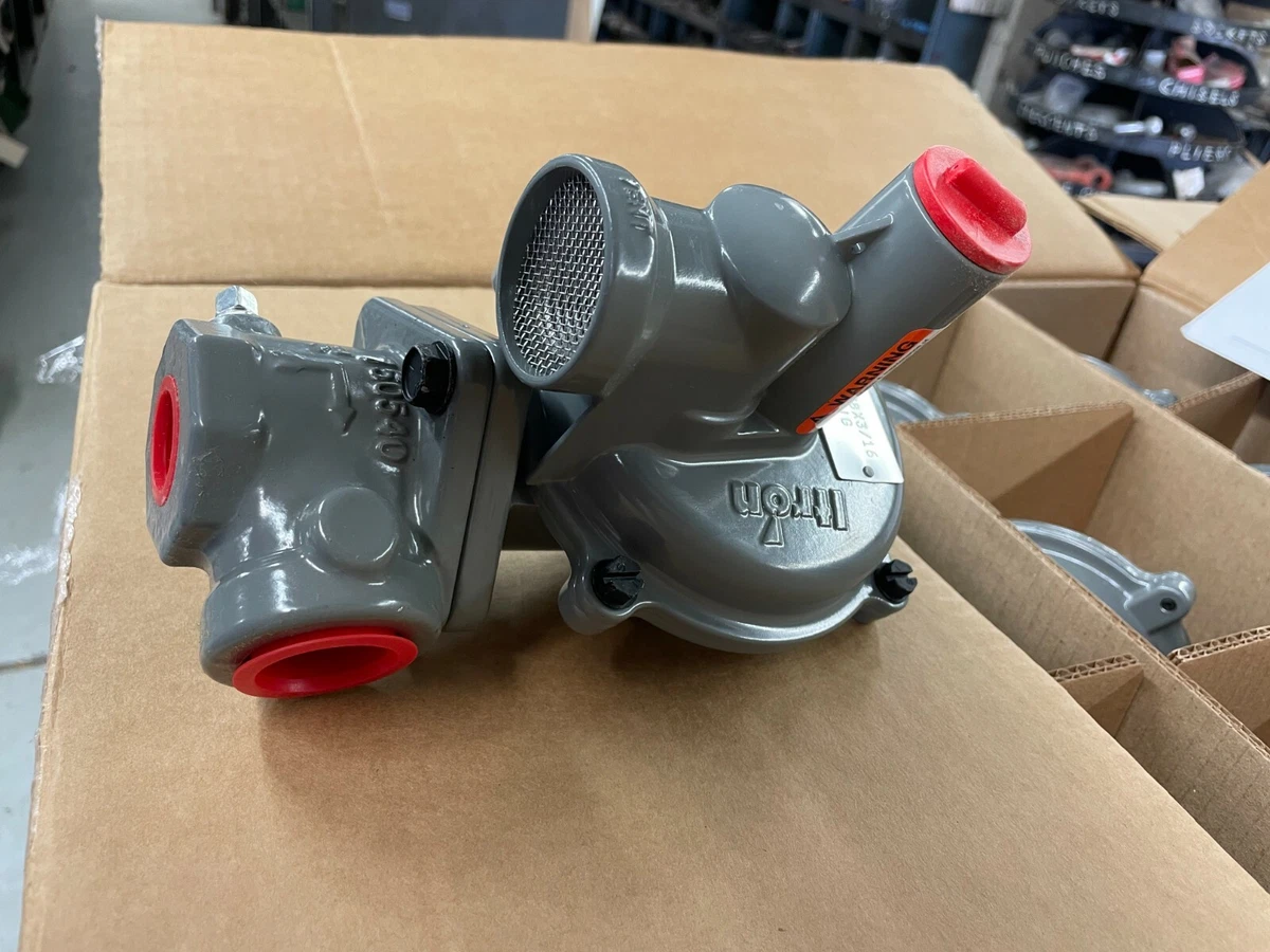 Itron B42R Gas Pressure Regulator Valve 1/2in X 9/16in