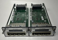 LOT OF 2 Cisco C3KX-NM-1G 4-Port Gigabit SFP for 3750X 3560X Switches