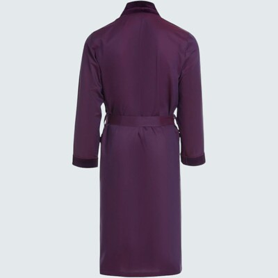 Revise RE-505 Elegant Men's Dressing Gown Burgundy red Size M Medium