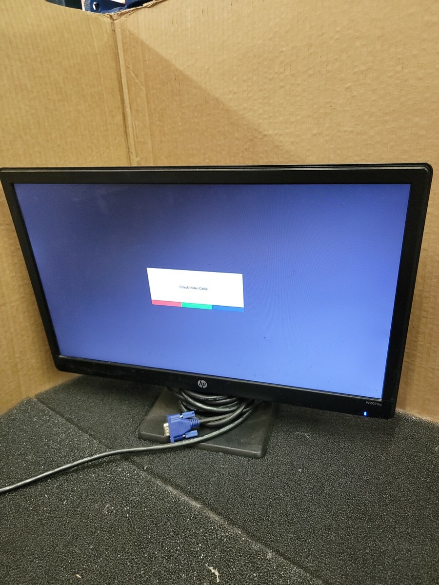 HP W/2072a MONITOR A3M50A 20