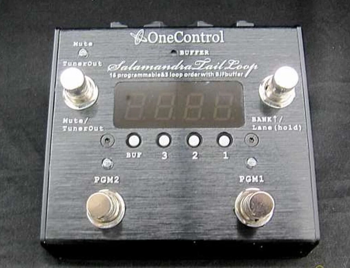 One Control Effector 3 Loop Switcher Salamandra Tail Loop Used Japan