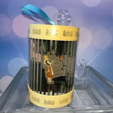 Disneyland Holiday Ornament Gift Box Pin Cinderella Birds Help Me Get Dressed LR