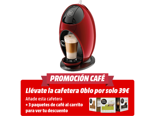 De'Longhi JOVIA EDG 250.R - Cafetera de Cápsulas 1500 W, Sistema Nescafé  Dolce Gusto - Roja | Compra online en eBay