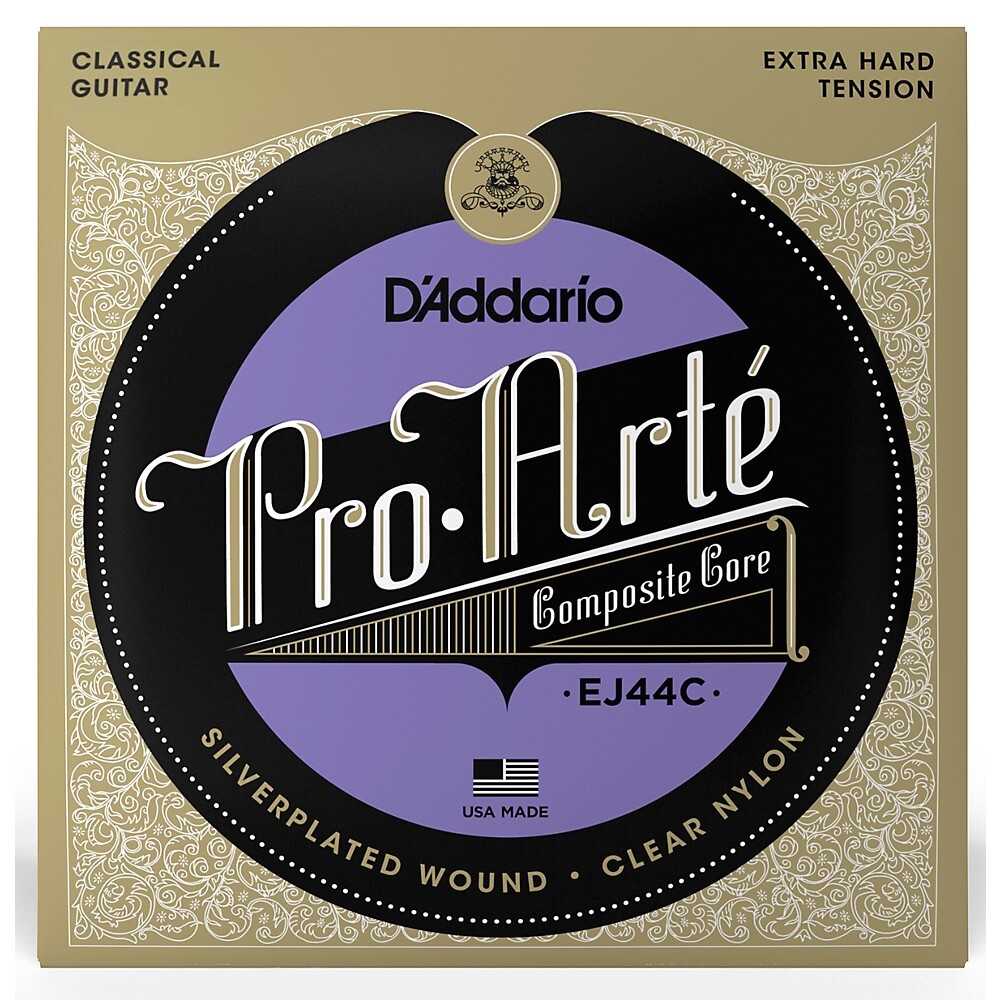 Струны для классической гитары DAddario EJ44C Pro-Arte из композитных материалов повышенной прочности
