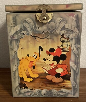 RARE VINTAGE 1990 ENESCO Walt Disney Mickey Mouse Musical Jack-in