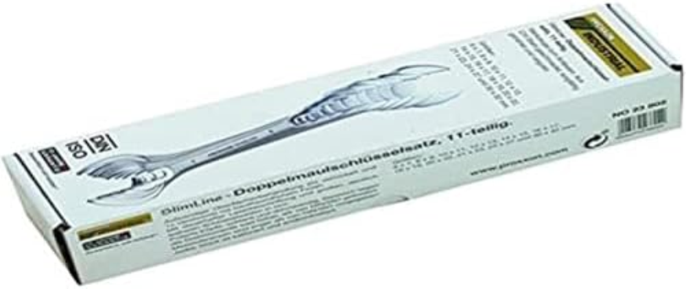 PROXXON 2223802 - Caja 11 llaves fijas planas