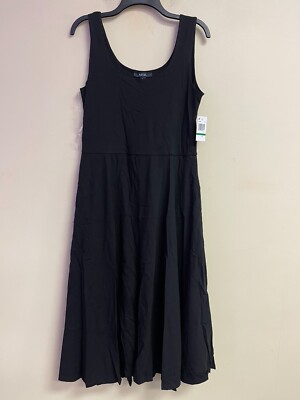 MSK Women's Black Sleeveless Scoop-Neck Jersey Tank A-Line Dress Size L for sale online | eBay MSK Women's Black Sleeveless Scoop-Neck Jersey Tank A-Line Dress Size L for sale online | eBay