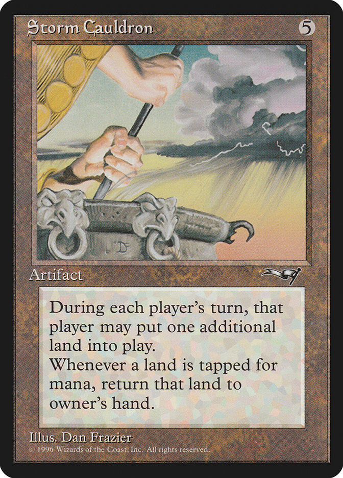 Storm Cauldron Alliances Magic the Gathering MTG STOCK IMAGE