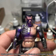 New Premium 1/18 Arnold Head Sculpt Soldier Man Head For 3.75" Joytoy Figure