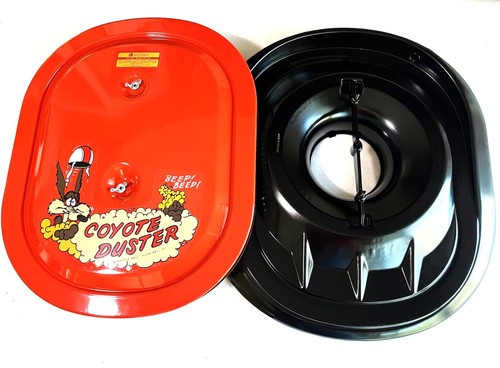 1969 OEM MOPAR 383 AIR GRABBER AIR CLEANER COYOTE DUSTER N96 ROAD RUNNER - Picture 3 of 9