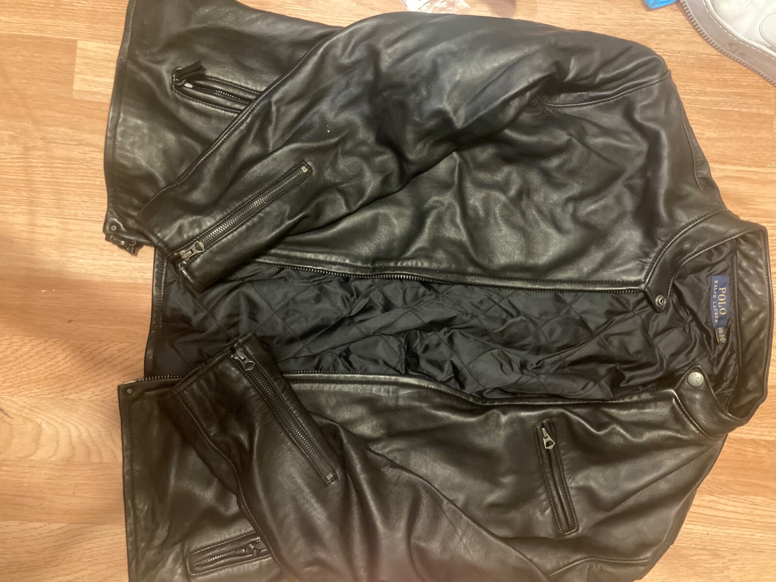 Aprender acerca 64+ imagen polo ralph lauren leather jacket ebay Abzlocal.mx