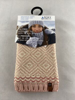 ROXY 'Talya' Knit Collar w/ Hydrosmart Technology, O/S - Dusty Rose (MKP0)
