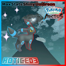 Pokemon Legends: Arceus Shiny Umbreon Max Stats