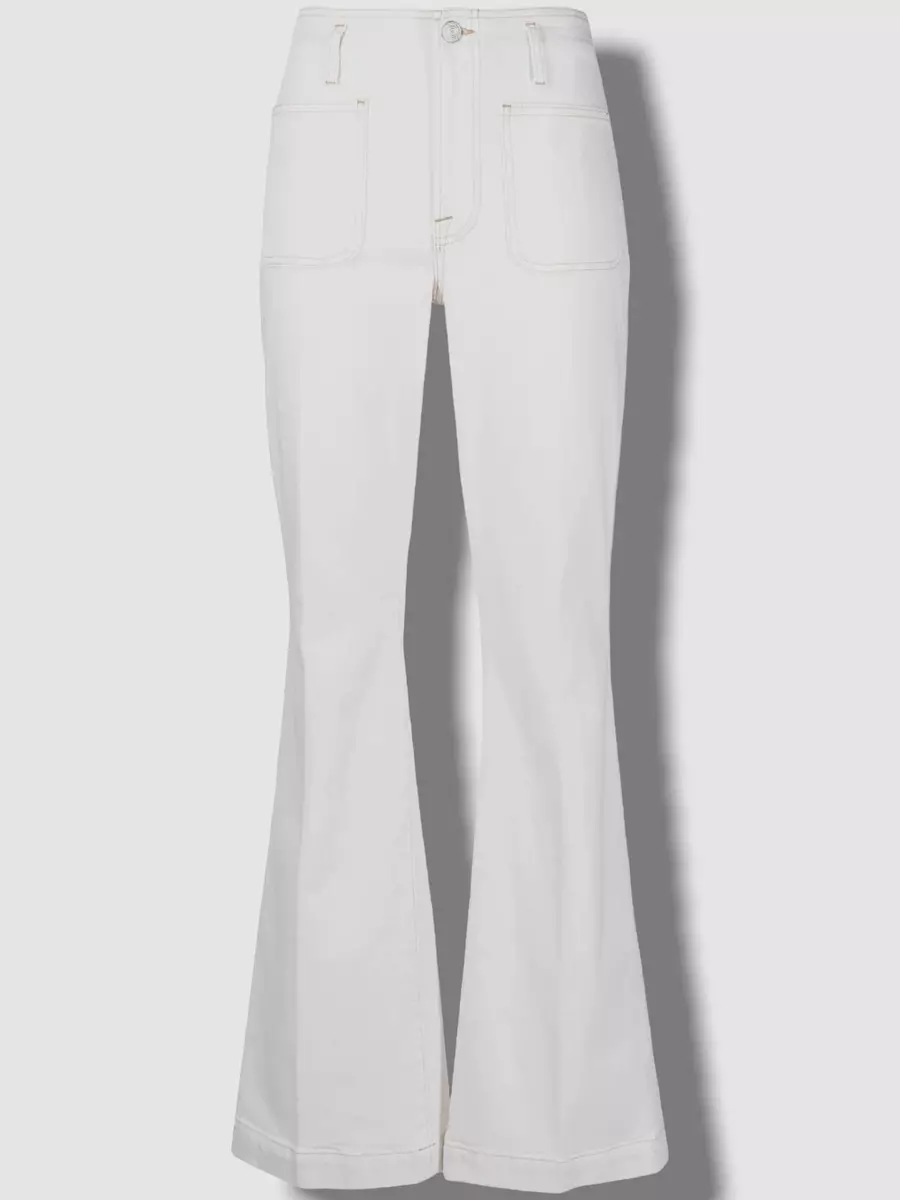 White hotsell sailor jeans
