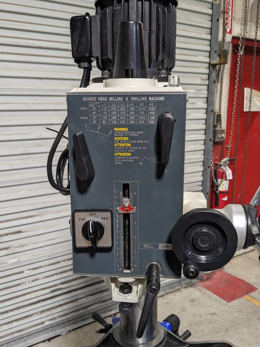 SALE!!【新品未使用】スイングミル Vectrax Geared Head Mill Drill Machine 20-7/16