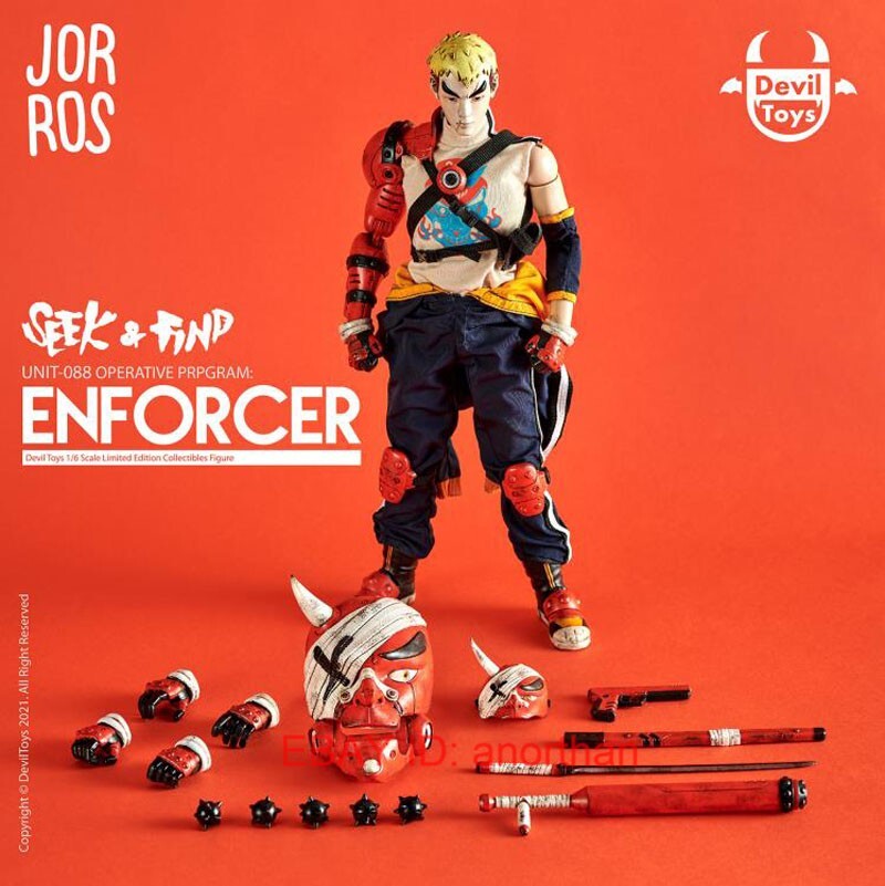 Devil Toys x Jor Ros Unit-088 Enforcer Limited Edition 1/6 Action