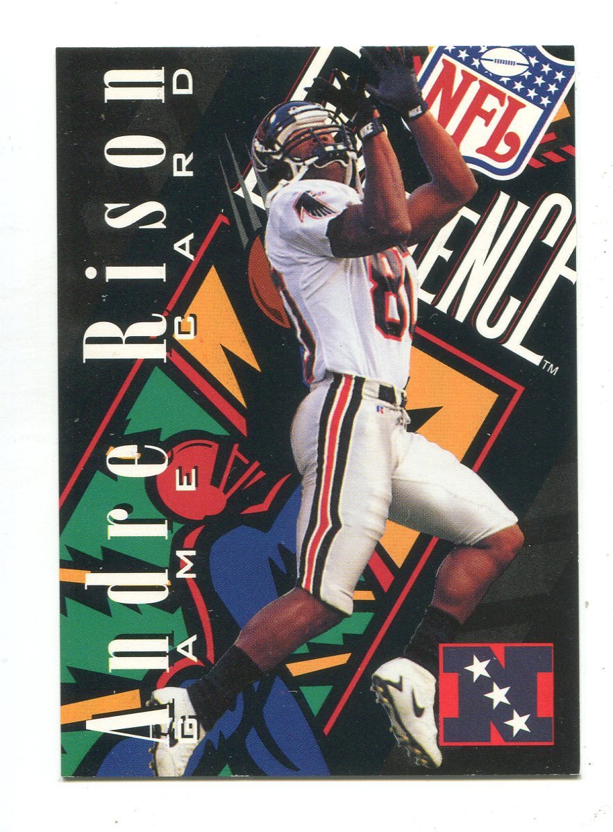 1995 Classic NFL Experience Super Bowl Game #N5 Andre Rison Atlanta Falcons