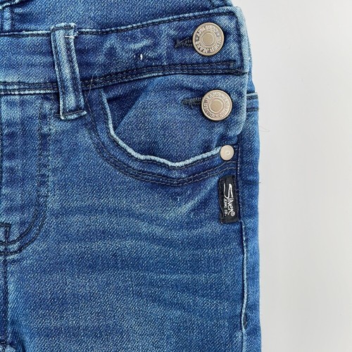 Silver Jeans overalls stretch denim stretch slim leg country play school sz 6 - Picture 7 of 12