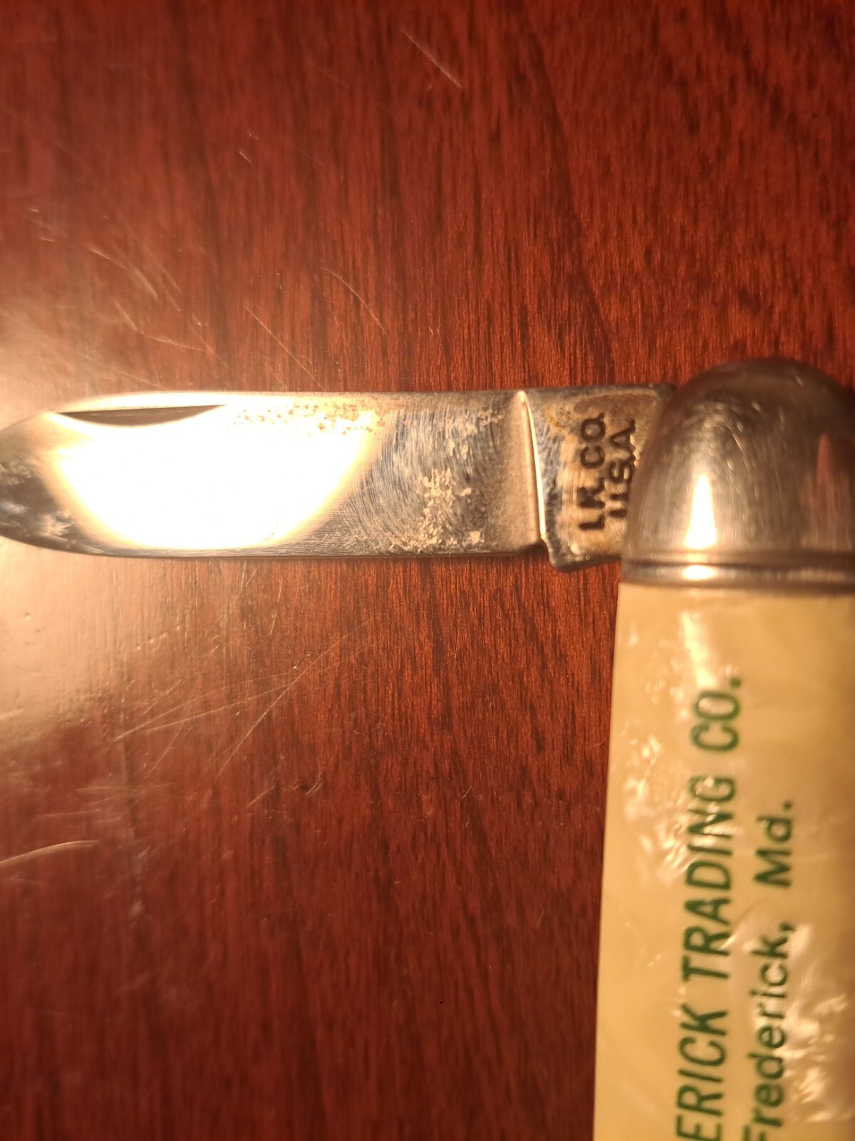 Vintage Federick Maryland Frederick Trading Co. Letter Opener & Knife