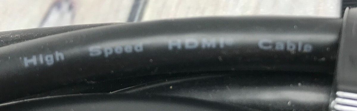 High Speed HDMI Cable With Ethernet At Least 24ft E205663 AWM