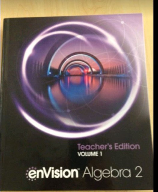 Envision algebra 2 teachers edition volume 1 ebay