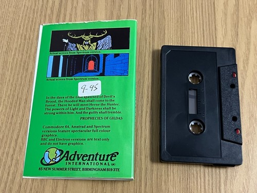 Robin of Sherwood Commodore 64 Cassette - Rare Working -👽👾Retro Gift Idea👾👽 - Photo 11/24
