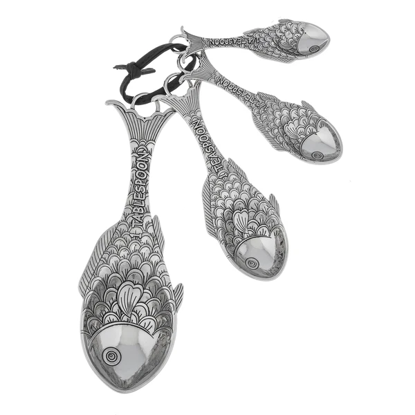 Ganz 4 pc. Measuring Spoons, Fish (ER32652)