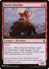 MTG LIST NM Common Meria's Outrider #138/281