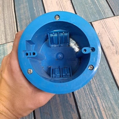 Carlon Ceiling Box 18.0 Cu In Pvc Blue Bulk - B618RR - New & Un-Used!