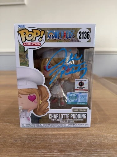Funko Pop! One Piece: Charlotte Pudding #2136 LE9500 Signed JSA Certified