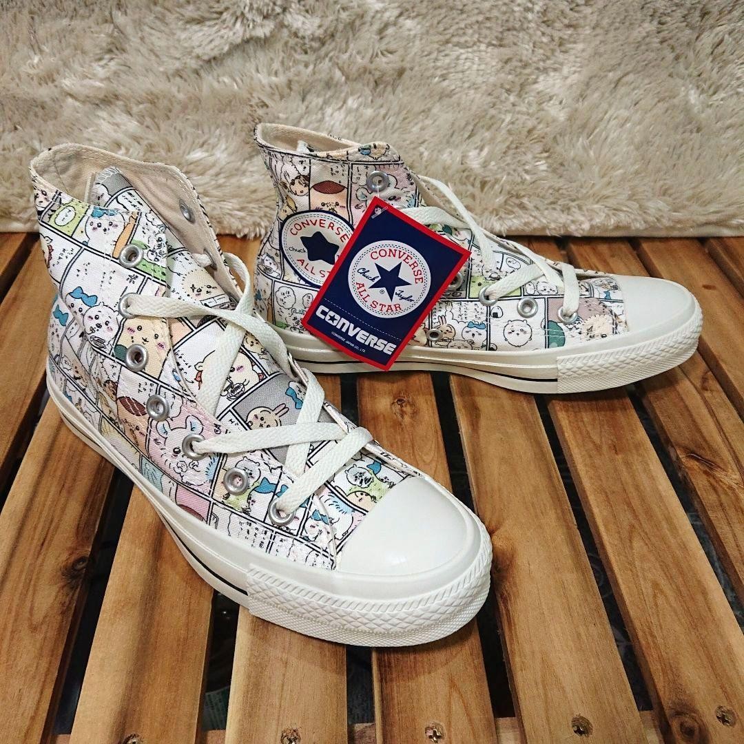 Chiikawa Comic Strip Sneakers w/Box Converse All Star CM HI Collaboration Shoes Chiikawa Comic Strip Sneakers w/Box Converse All Star CM HI Collaboration Shoes