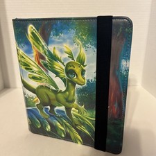 Dragon Shield Binder Gaming Trading Cards 20 Pages 160 Count Capacity Olive Peah