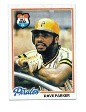 1978 Topps Dave Parker #495 The Cobra N.L. All-Star Pirates Vintage