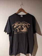 Vintage 2010's The Big Lebowski Bowling Movie Promo Black X-Large T-Shirt