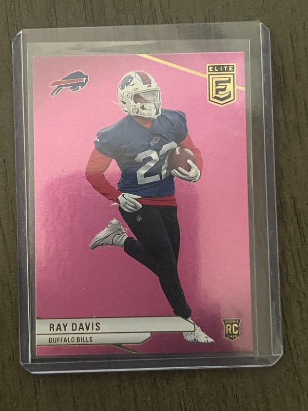2024 Panini Donruss Elite - Rookies Ray Davis #154 Pink (RC)