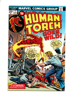 THE HUMAN TORCH #2 REPRINTS STRANGE TALES #102 FN/VF 7.0 1ST WIZARD LEE/KIRBY