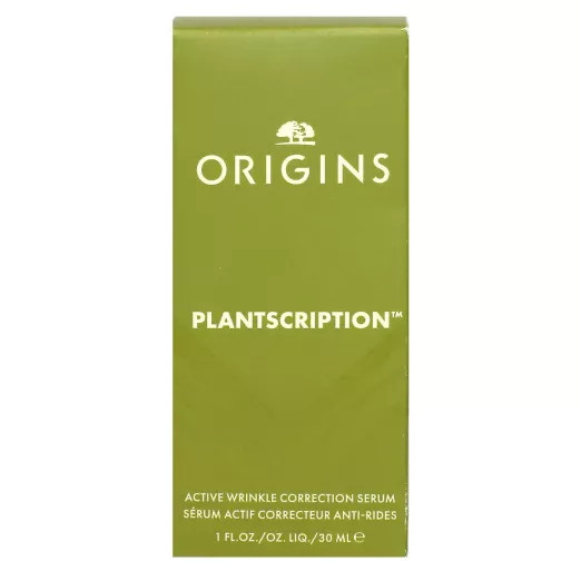 Sérum actif anti-rides Plantscription soin visage lissant 30ml pour atténuer les ridules