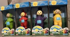 Playskool 1998 Teletubbies Vintage Figures Dipsy Po Tinky Winky Laa-Laa