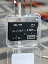 Sony 4GB Mark2 Memory Stick Pro Duo Magic Gate Memory card