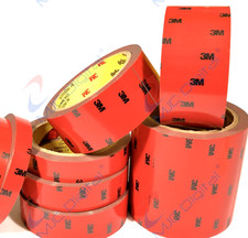 3M&trade; Automotive Double Sided Acrylic Foam Tape 3m x 0.8mm Strong Mounting UK