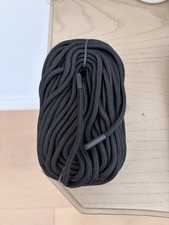 3/4 Inch 100 ft Black Double Braid Nylon Rope