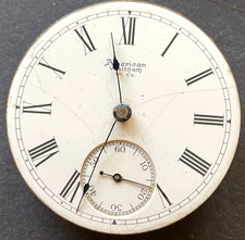 Antique 1890 Waltham Model 1883 15 Pocket Watch Movement Parts/Repair 18s 15j