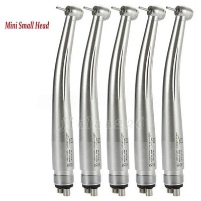 1-5*Dental High Fast Speed Handpiece Pediatric Push Button Mini Small Head 4HOLE