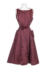 Michel Klein Women Dresses A - Line 40 Red Nylon