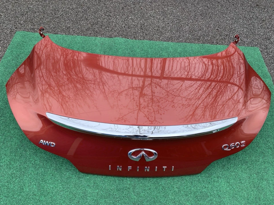 ⭐ Infiniti Q50 Coupe 2014 tapa de la cubierta del maletero trasero fabricante de equipos originales de fábrica (solo recogida) Foto 2 de 4