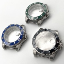 40mm NH35 Watch Case Automatic Stainless Steel Sapphire Diver Style