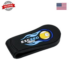 TAOM Pool Chalk Holder Round Shaped Practical Tool Billiards Accessories Magn...