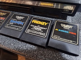 Colecovision Console Bundle Lot With Games Good Shape TESTED WORKING 100%