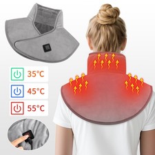 Neck And Shoulder Heat Pad USB Rechargeable Heated Neck Warmer for Pain Relief